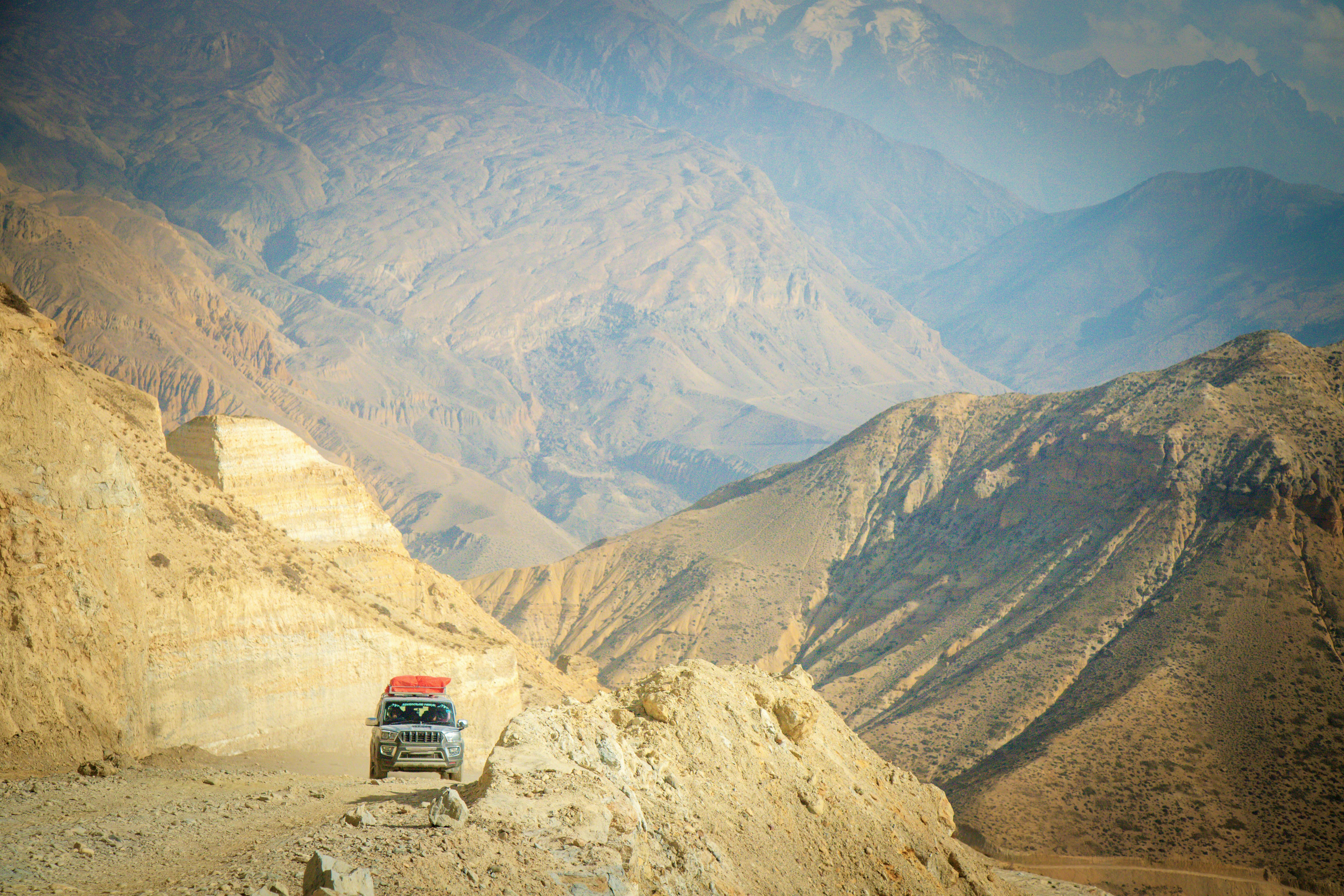 Kathmandu to Mustang by jeep