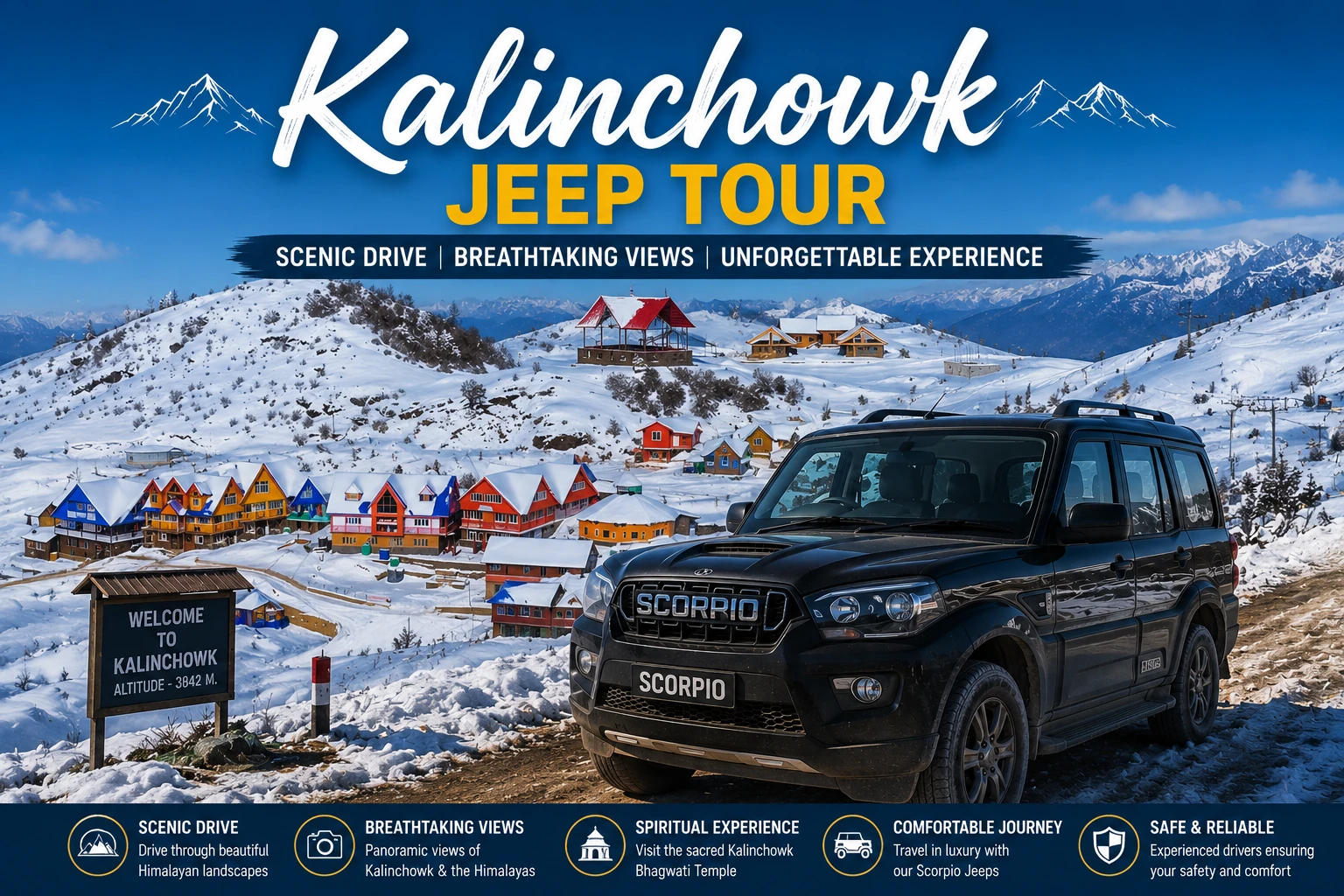 Kalinchowk Jeep Tour