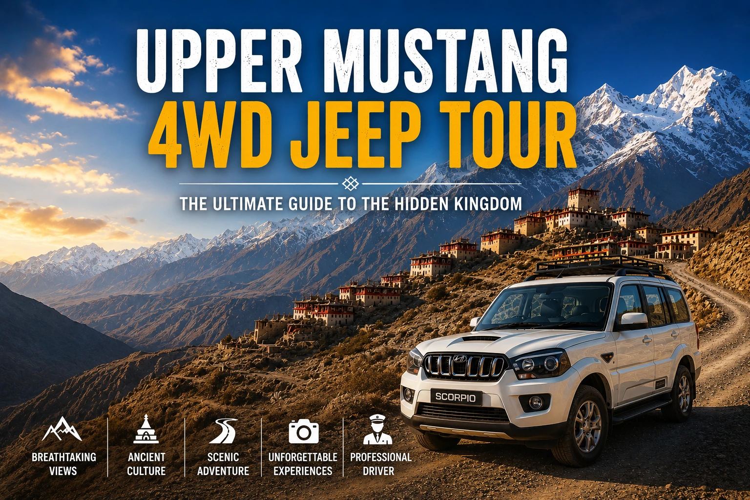 Upper Mustang 4WD Jeep Tour