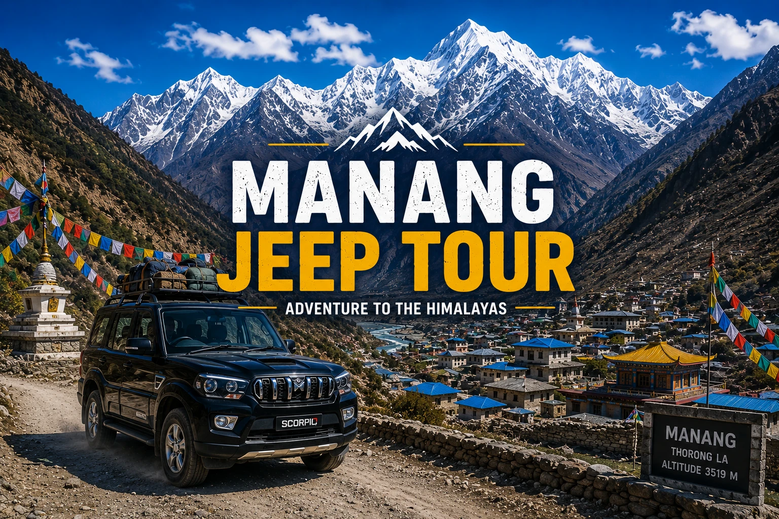 Manang Jeep Tour
